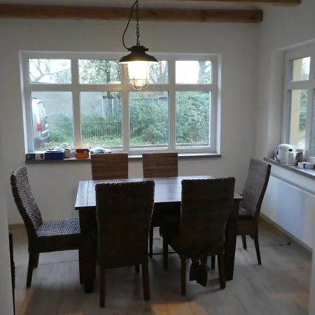 公寓 Haus Unter D. Eichen Am Stettiner Haff