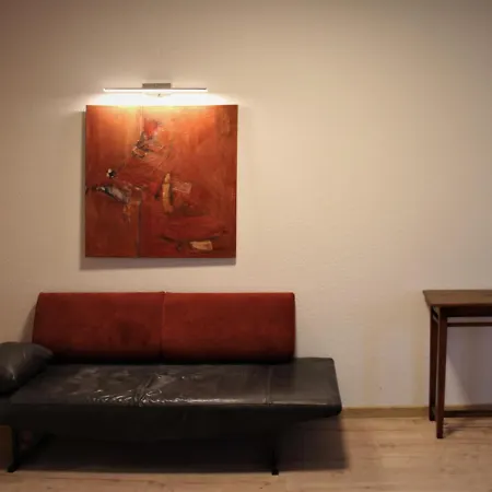 公寓 Haus Unter D. Eichen Am Stettiner Haff *